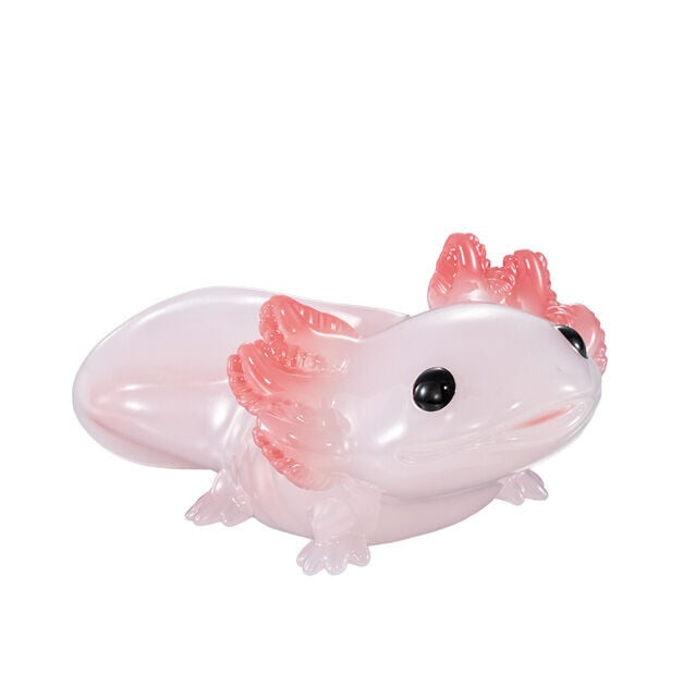 Japan Glossy Tenori Friends Axolotl Salamander Newt PVC hollowed figure model toy