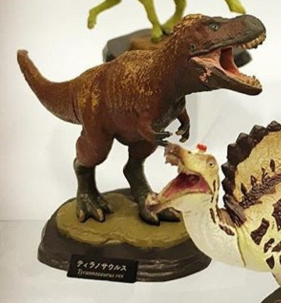 Retired Kaiyodo Choco Q Dino Expo 2016 T-Rex Dinosaur PVC mini figure model RARE
