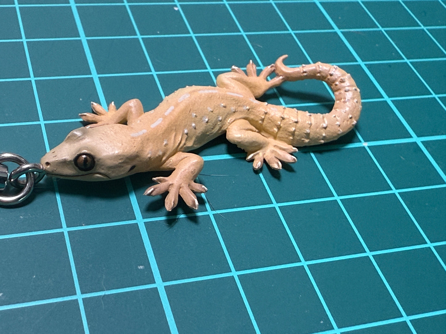 Retired Japan Kitan Club House Gecko skink Lizard PVC mini pvc figure model keychain