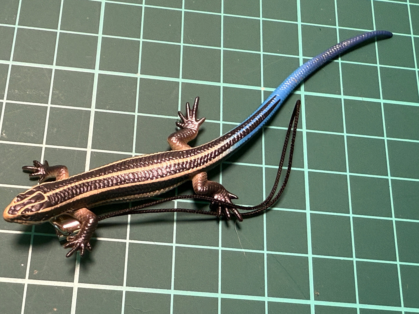 Retired Japan Kitan Club Japanese skink Lizard PVC mini pvc figure model keychain