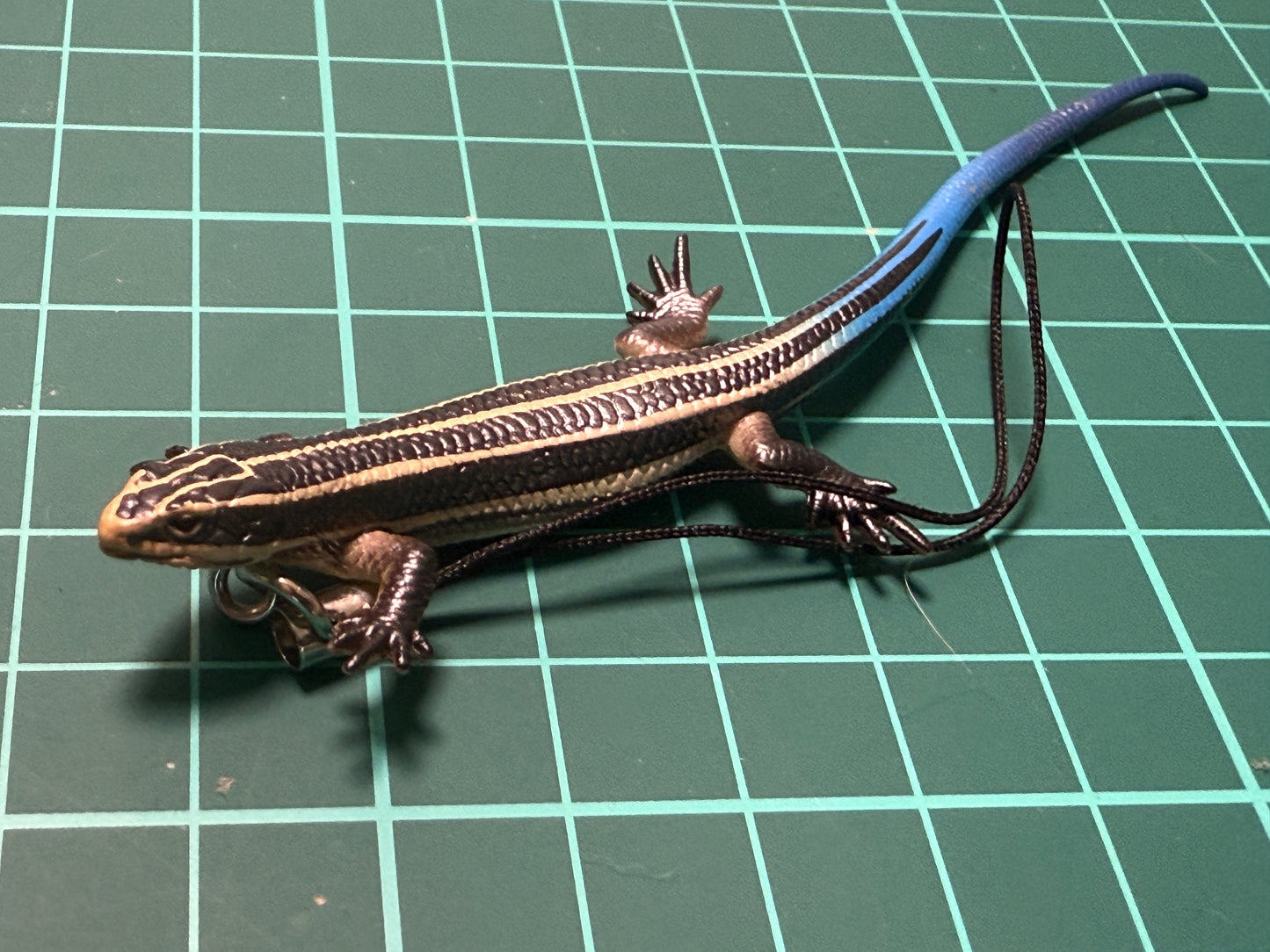 Retired Japan Kitan Club Japanese skink Lizard PVC mini pvc figure model keychain