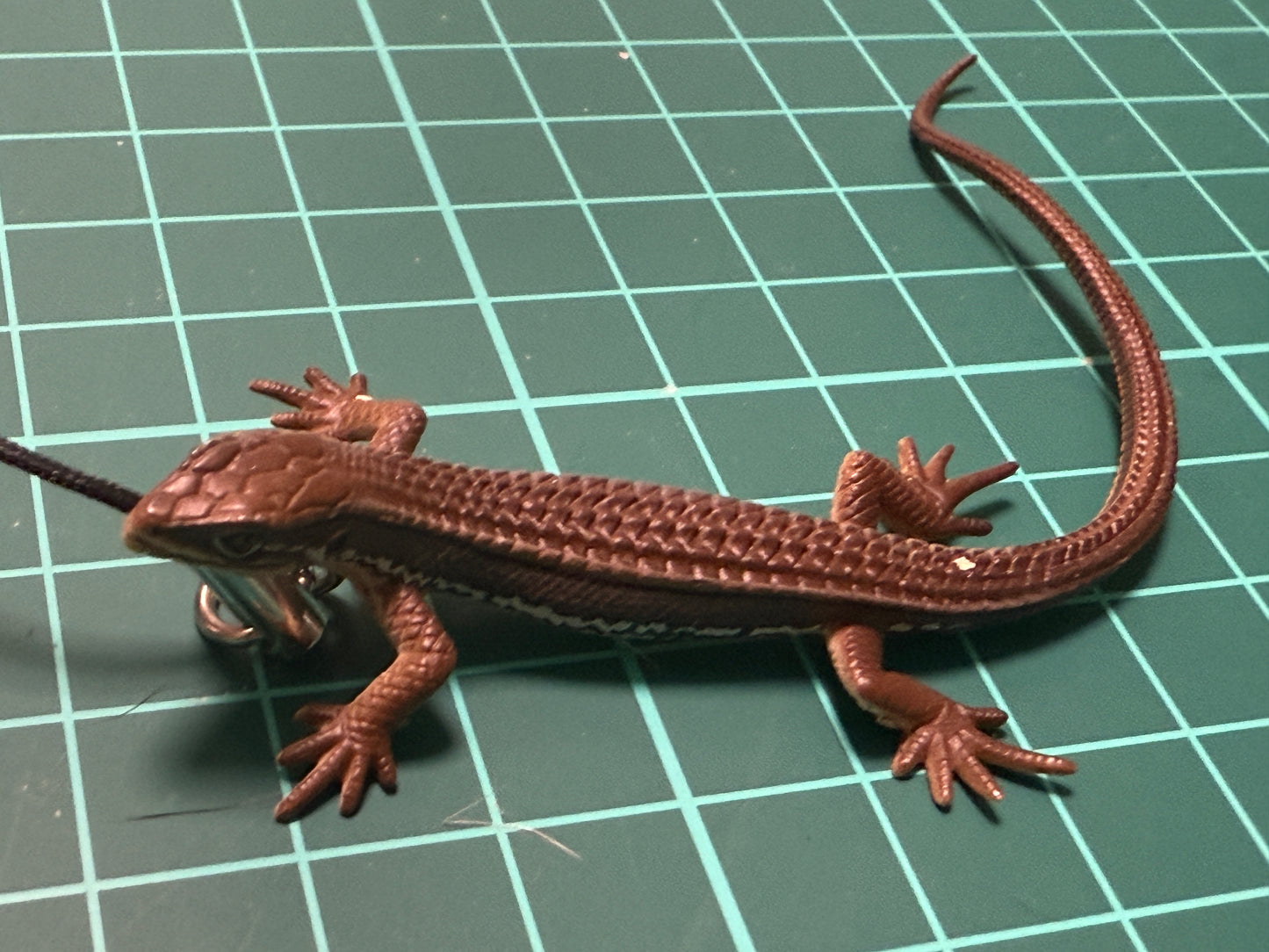 Retired Japan Kitan Club Japanese skink Lizard PVC mini pvc figure model keychain C