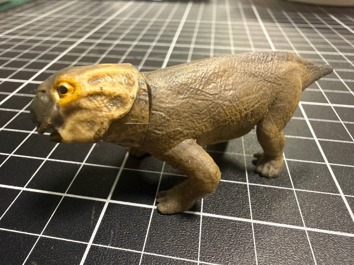 Retired Jurassic World: Dominion 水龍獸 Lystrosaurus Dinosaur PVC mini figure Model