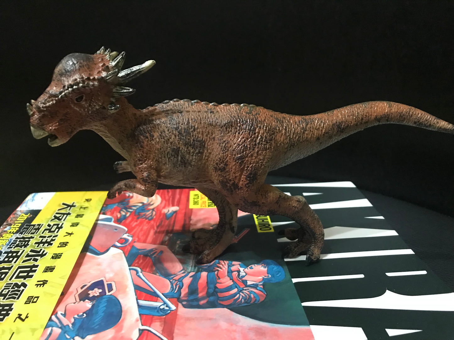 Jurassic Pachycephalosaurus Dinosaur PVC Model Figure Figurine