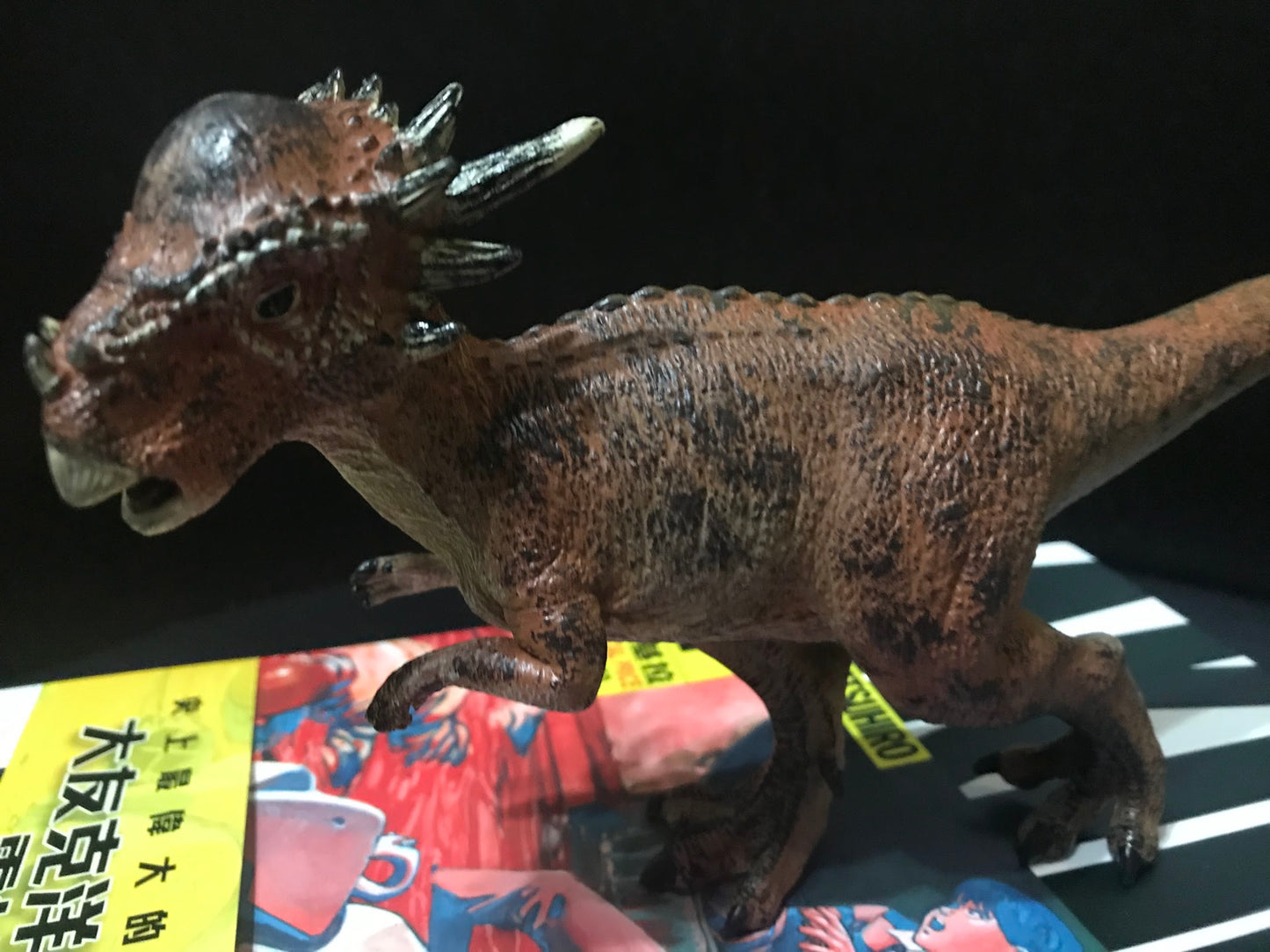 Jurassic Pachycephalosaurus Dinosaur PVC Model Figure Figurine