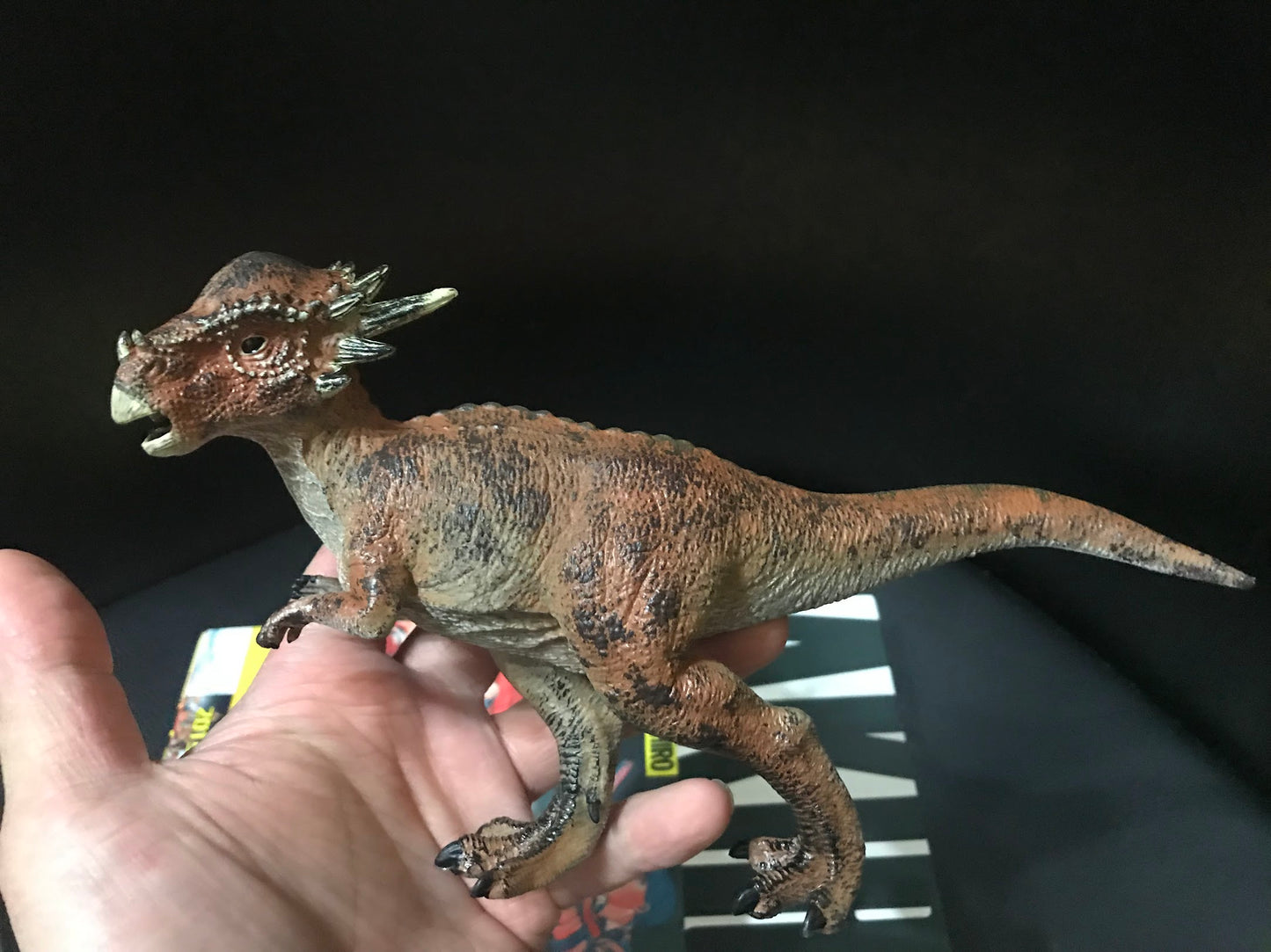 Jurassic Pachycephalosaurus Dinosaur PVC Model Figure Figurine