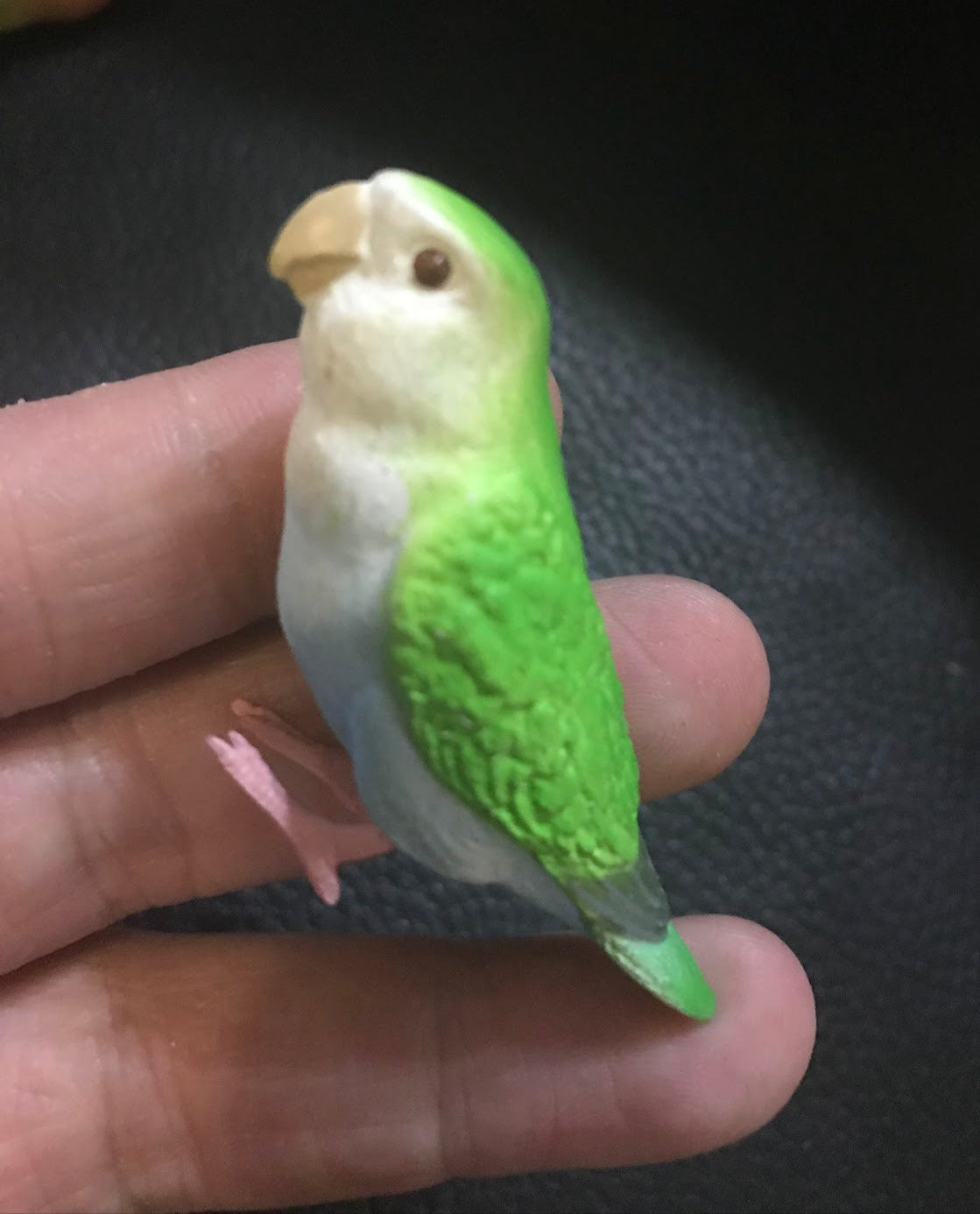 Japan SHINE Love Bird Parrot PVC mini figure figurine Model C