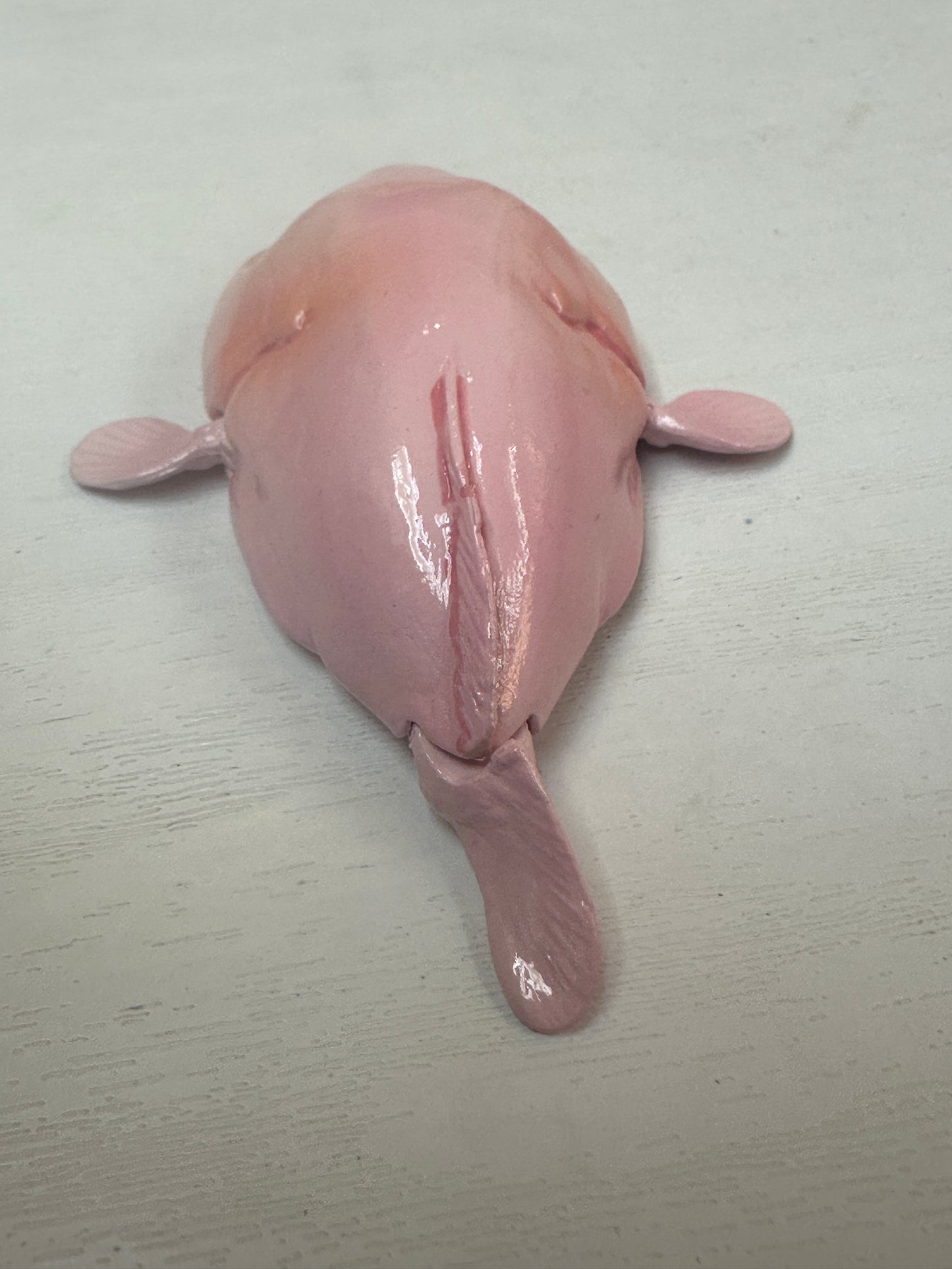 Japan smooth-head blobfish Fish PVC mini figure figurine Model with joints