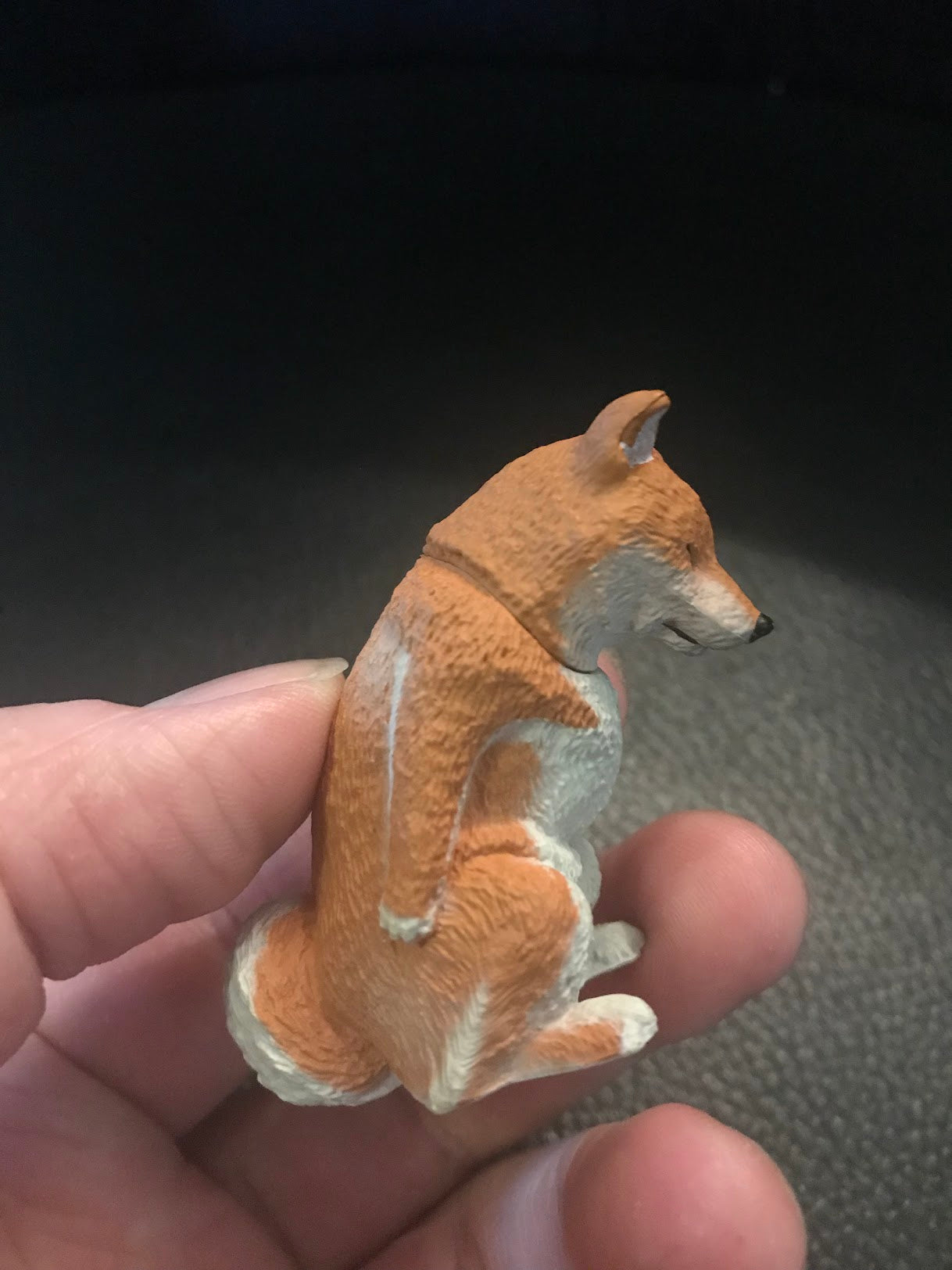 Japan Bowing Shiba Inu dog animal PVC mini Model Figure Figurine