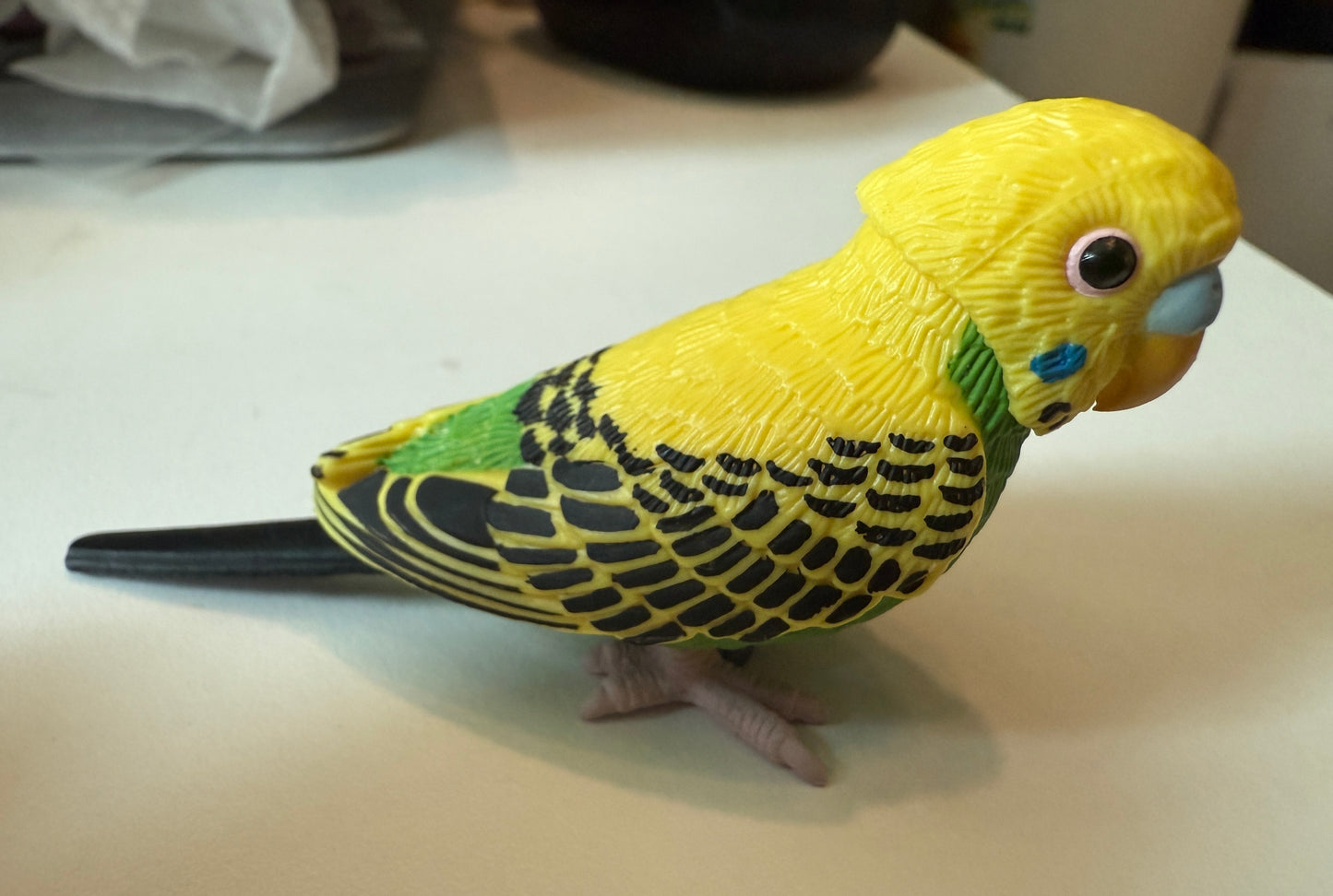 Japan Parakeet Cockatoo Parrot Birdaction & Magnet PVC mini Figurine Figure Model A