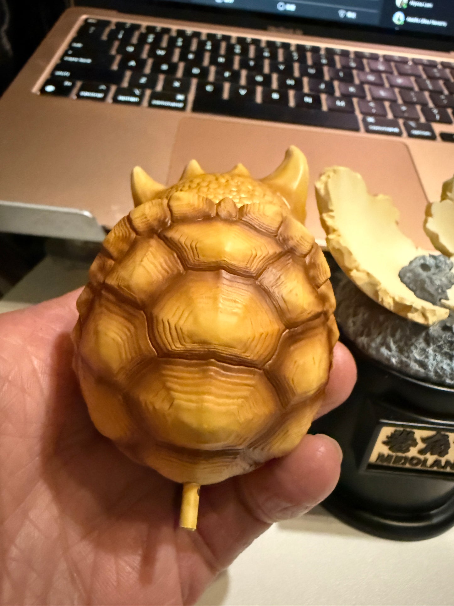 Super Q MEIOLANIA prehistoric turtle tortoise Resin Replica Model Figurine Figure
