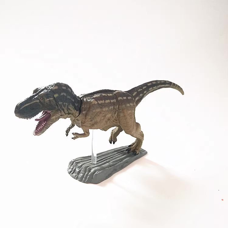 Japan Kazunari Araki Running T-rex Dinosaur PVC mini figure figurine Model with base