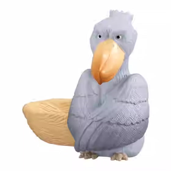 Japan whalehead shoebilled stork Shoebill Bird in nest PVC mini Figurine Figure Model