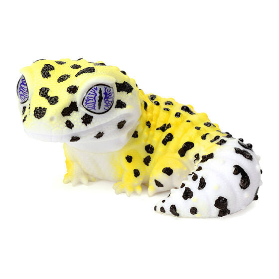 Bandai Sofubi Leopard gecko lizard Soft Vinyl mini Figure model figurine A