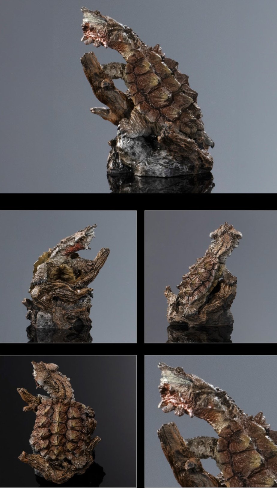 Japan Mata Mata Turtle Tortoise PVC Mini Model Figurine Figure with stand