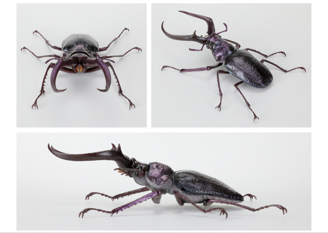 Sphaenognathus Feisthameli Stag Beetle insect PVC Action Figure model 12 joints