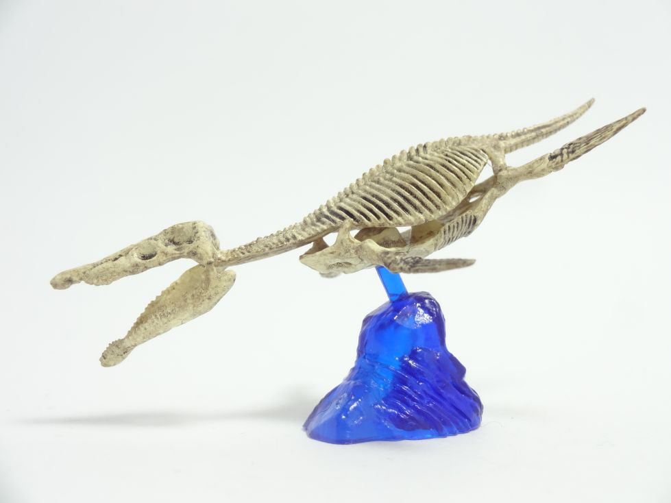 Retired Kaiyodo Pliosaurus Skeleton Dinosaur PVC mini figure model RARE
