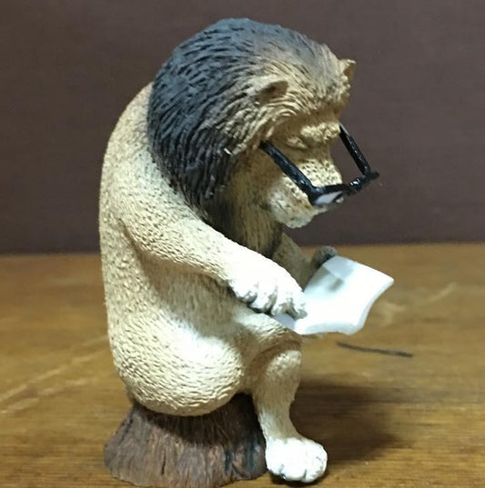 Animal Life Asakuma Toshio Picnic animal Camp Lion PVC Mini Figurine Figure Model
