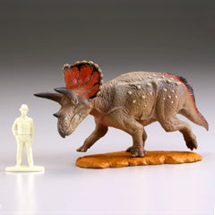 Retired Kaiyodo Triceratops Dinosaur PVC mini figure model (Normal Color) RARE