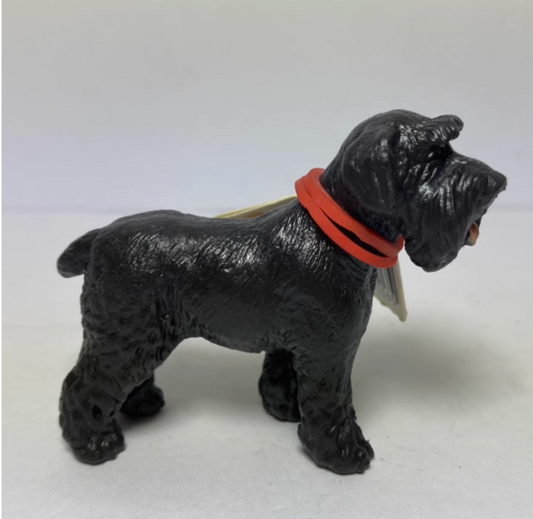Retired Schleich Black Schnauzer Dog 16306 animal PVC figure figurine model with tag Rare
