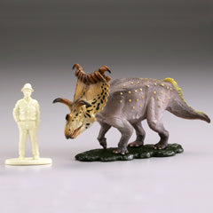 Retired Kaiyodo Triceratops Kosmoceratops Dinosaur PVC mini figure model RARE