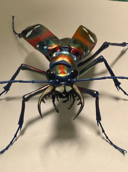 Japanese tiger beetle PVC Action Figure model with joints
