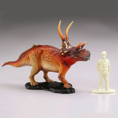 Retired Kaiyodo Triceratops.Diabloceratops Dinosaur PVC mini figure model RARE
