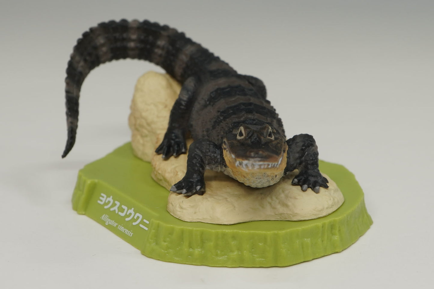 Kaiyodo Tennōji Zoo exclusive Chinese alligator crocodile PVC Mini Figurine Figure Model