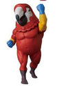 Japan Hulk Bird Muscular Macaw Parrot Bird PVC mini figure model figurine
