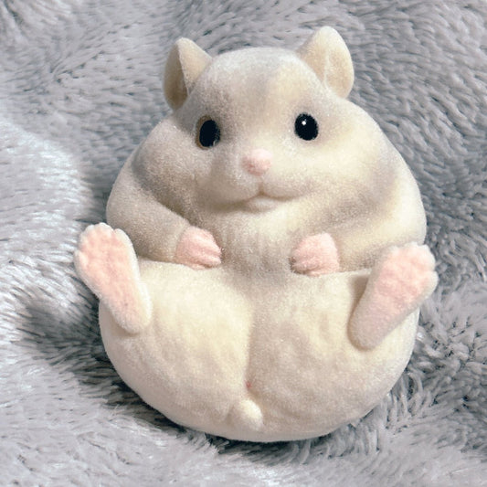 Japan Fluff Hamster Pet Animal PVC hollowed figure model toy