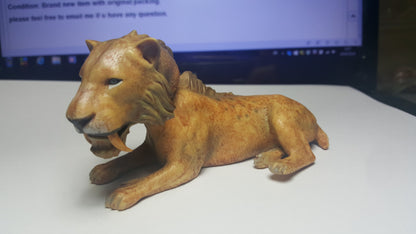 Retired FARCRY Primal Smilodon saber-toothed cat dinosaur PVC Model Figure RARE