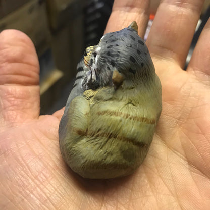 Pallas’s Cat Manul animal Resin Mini Figure Figurine Model