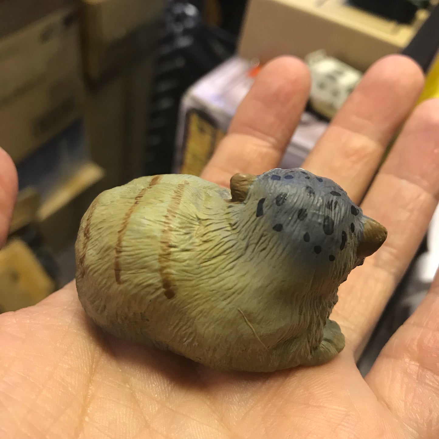 Pallas’s Cat Manul animal Resin Mini Figure Figurine Model