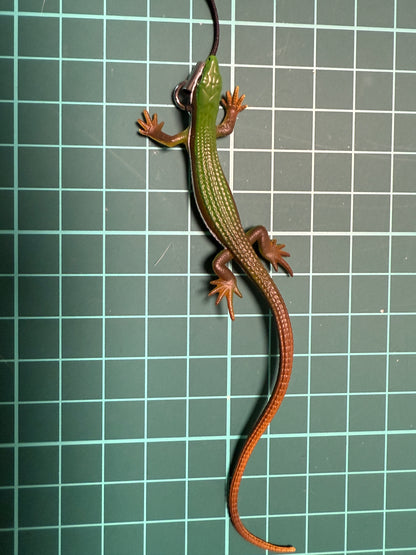 Retired Japan Kitan Club Japanese skink Lizard PVC mini pvc figure model keychain D