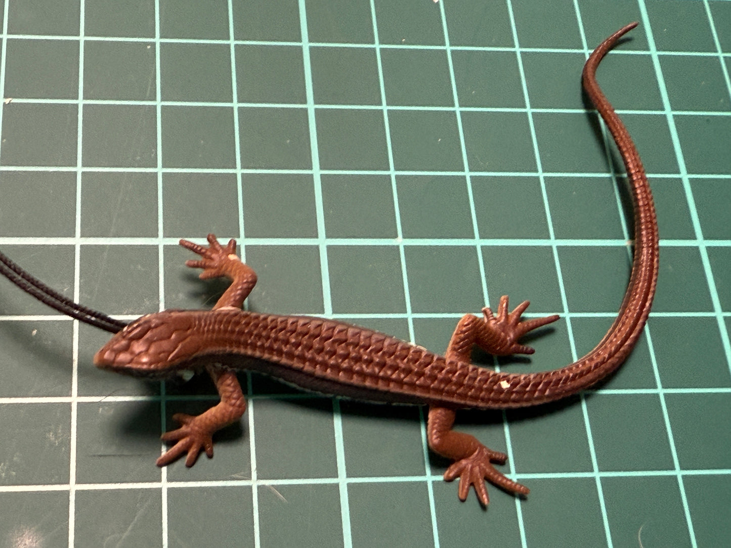 Retired Japan Kitan Club Japanese skink Lizard PVC mini pvc figure model keychain C