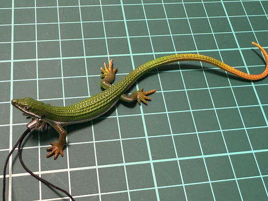 Retired Japan Kitan Club Japanese skink Lizard PVC mini pvc figure model keychain E