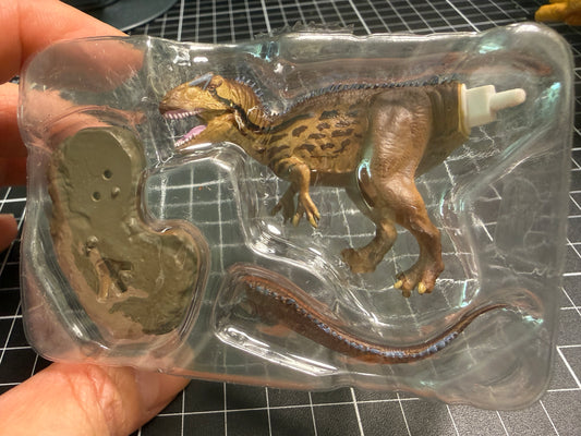 Japan Kaiyodo F-Toys Dinosaur Master Allosaurus PVC Mini Figure Model Gashapon
