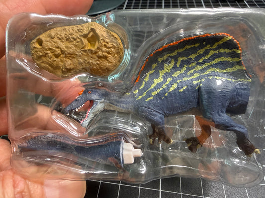 Japan Kaiyodo F-Toys Dinosaur Master Spinosaurus PVC Mini Figure Model Gashapon