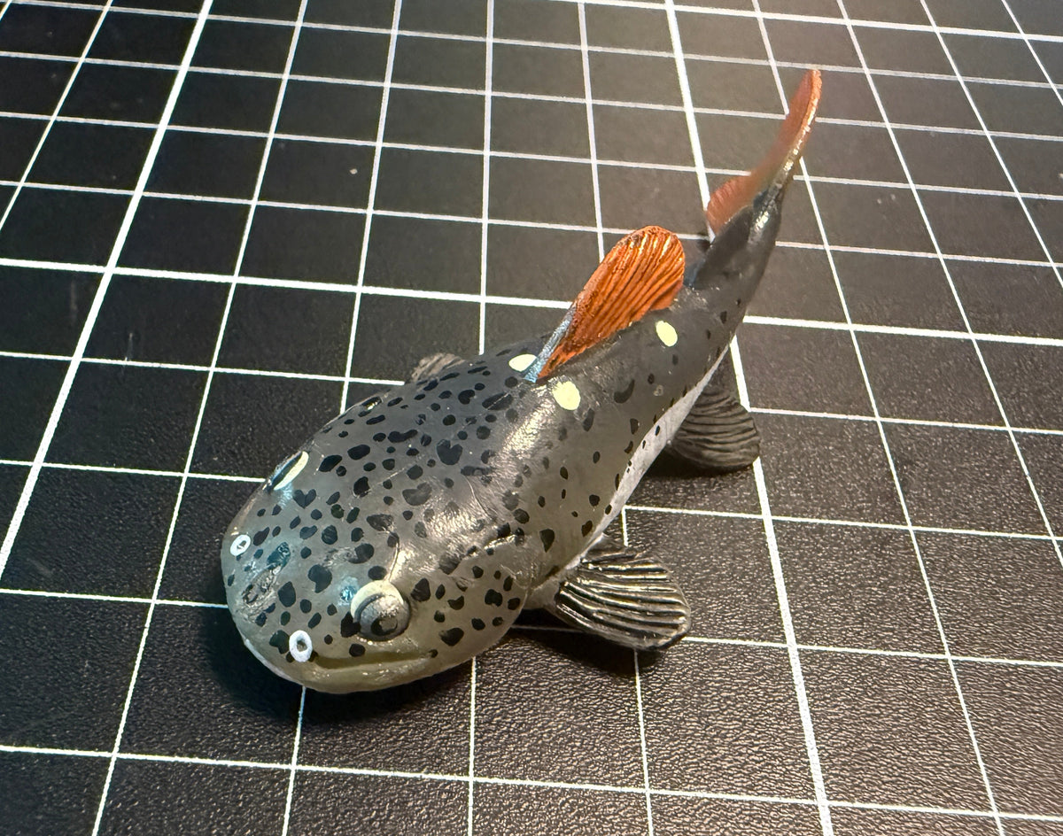 Japan Hikari exclusive Redtail catfish Fish PVC mini figurine Figure Model
