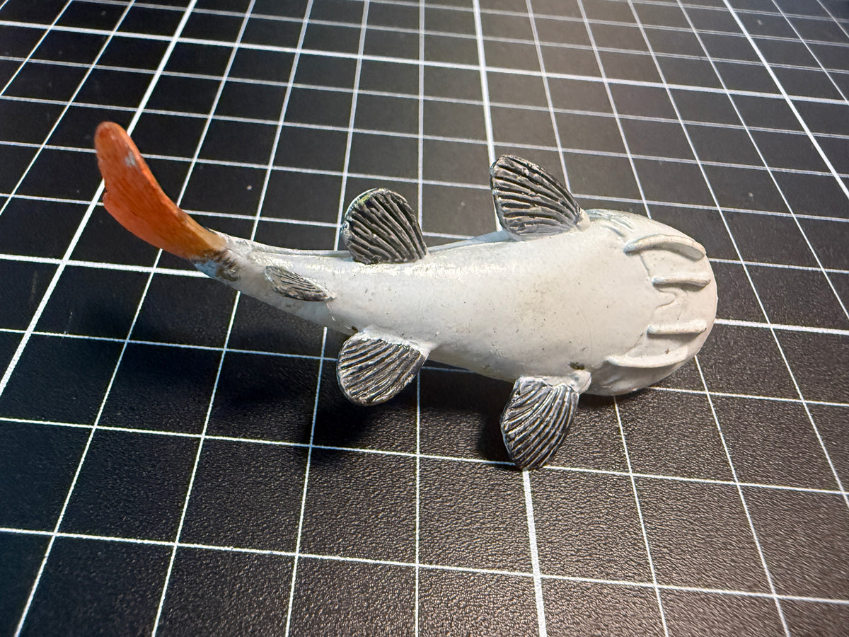 Japan Hikari exclusive Redtail catfish Fish PVC mini figurine Figure Model