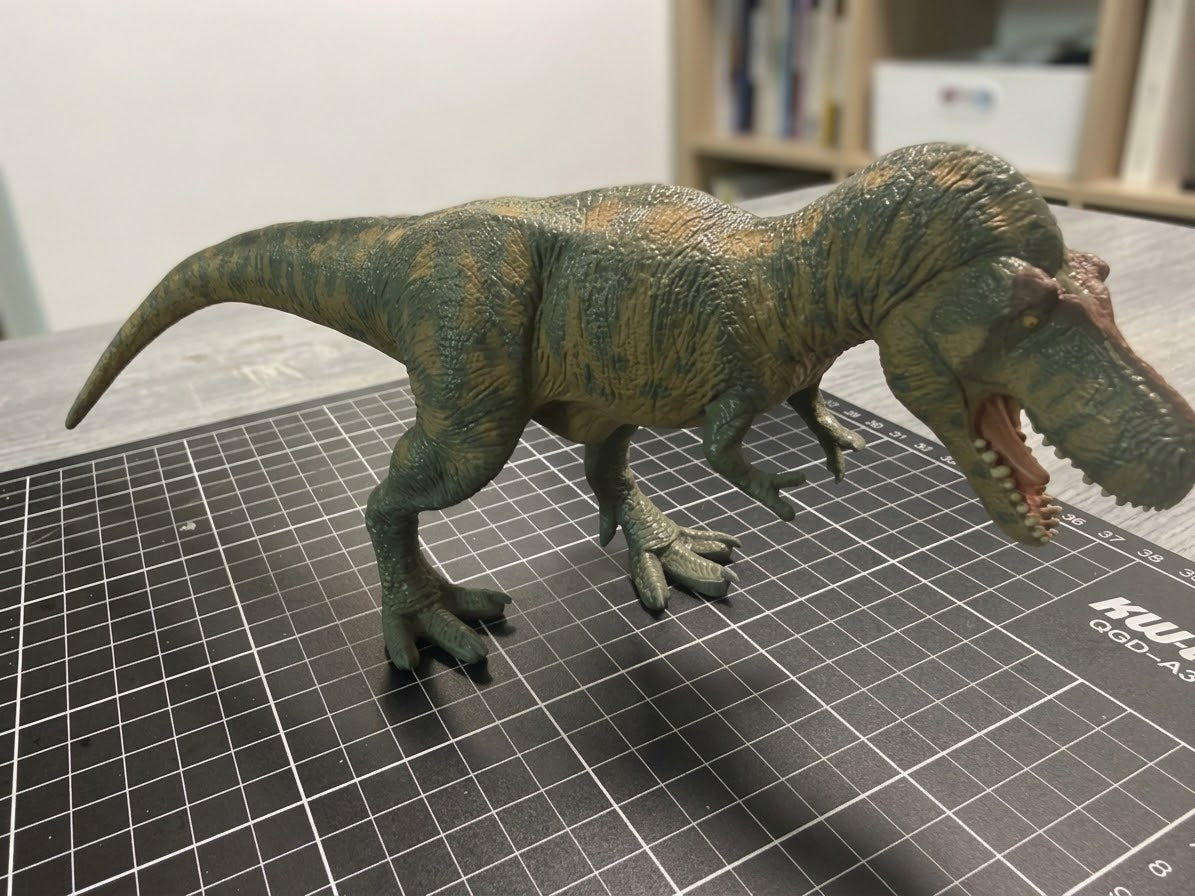 Retired Battat Dan LoRusso T-rex dinosaur PVC Figure Model Figurine