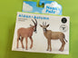 NOAH'S PALS ANTELOPE (ROAN) Animal PVC figurine figure Model pair in box