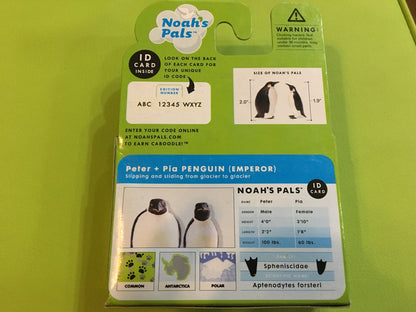 NOAH'S PALS PENGUIN (EMPEROR) Animal PVC figurine figure Model pair in box