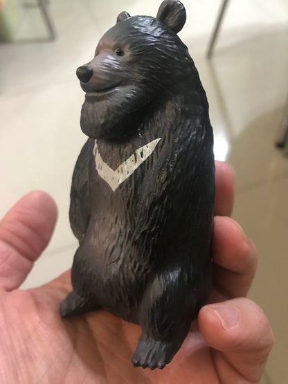 Retired SHAKUREL PLANET Taiwan Black Bear animal PVC Model Figure Taiwan Limited SP item