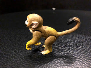 Retired Japan Tomy Baby Guianan squirrel monkey PVC Mini Action Figure Figurine Model Toy SP item