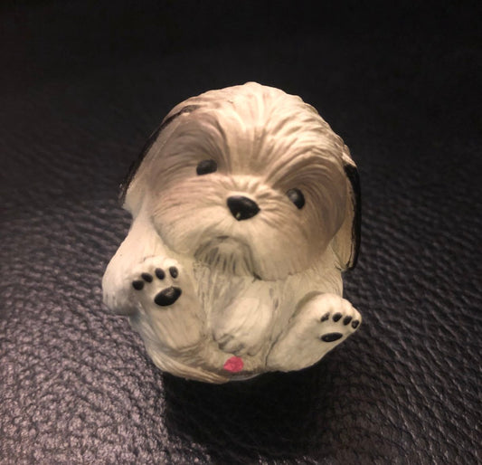 Japan Shih Tzu Dog Ball Ball Animal PVC Mini Figurine Figure Model