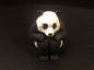Retired Japan crouching Panda Shiba Inu Dog Macaque Monkey Cat &amp; Fennec Fox animal PVC Mini Figure Figurine Model