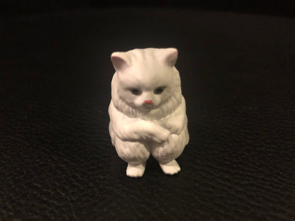 Retired Japan crouching Panda Shiba Inu Dog Macaque Monkey Cat &amp; Fennec Fox animal PVC Mini Figure Figurine Model
