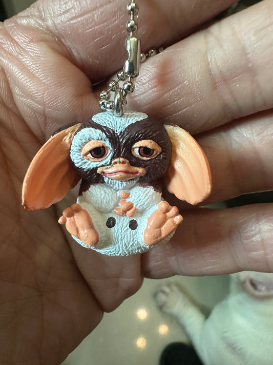 Japan Round Round Gremlins PVC mini toy doll figure model keychain C