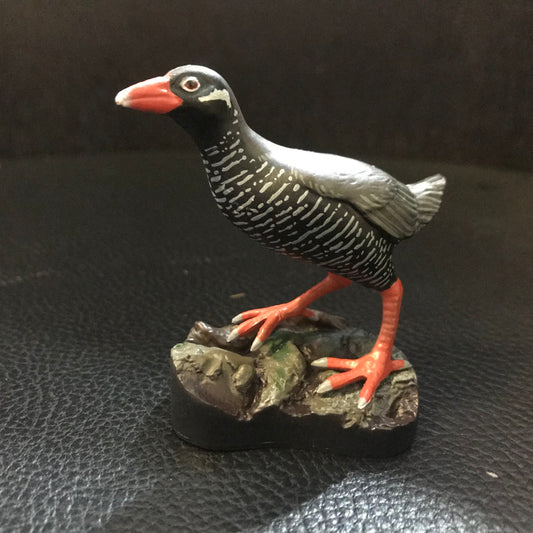 Colorata Okinawa Rail Bird PVC mini figurine figure model Rare